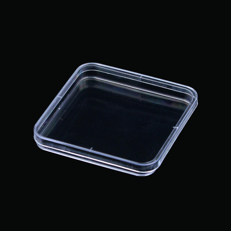 培养皿Ø130×130×15mm，正方形，有刻度格，PS